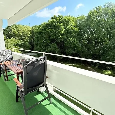 Apartment Strandgrün Moderne Ostsee-fewo Am Hansa-park